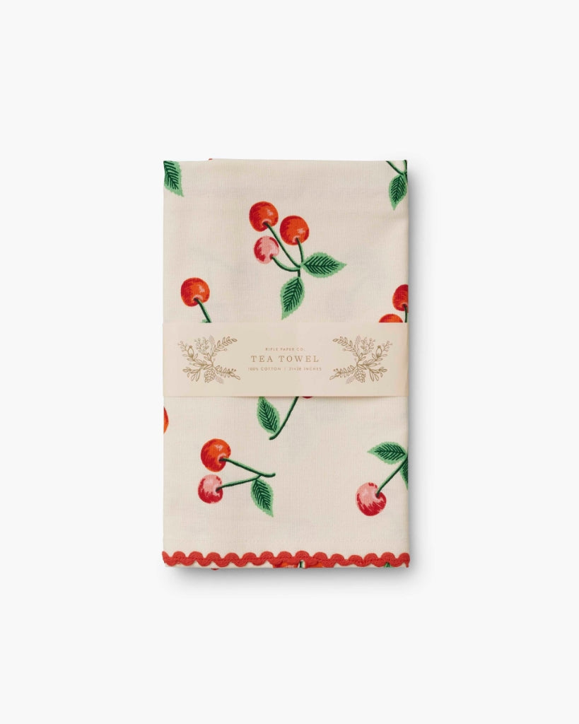 Tea Towel - Cherries [PRE ORDER]