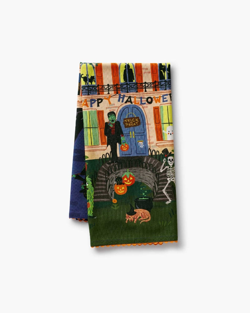 Tea Towel - Haunted House [PRE ORDER]