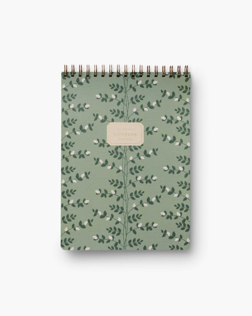 Large Top Spiral Notebook - Climbing Vines [PRE ORDER]