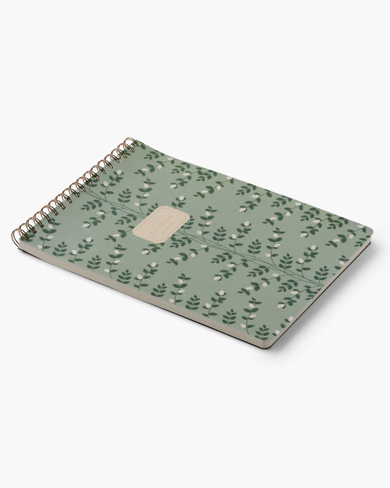 
                      
                        Large Top Spiral Notebook - Climbing Vines [PRE ORDER]
                      
                    