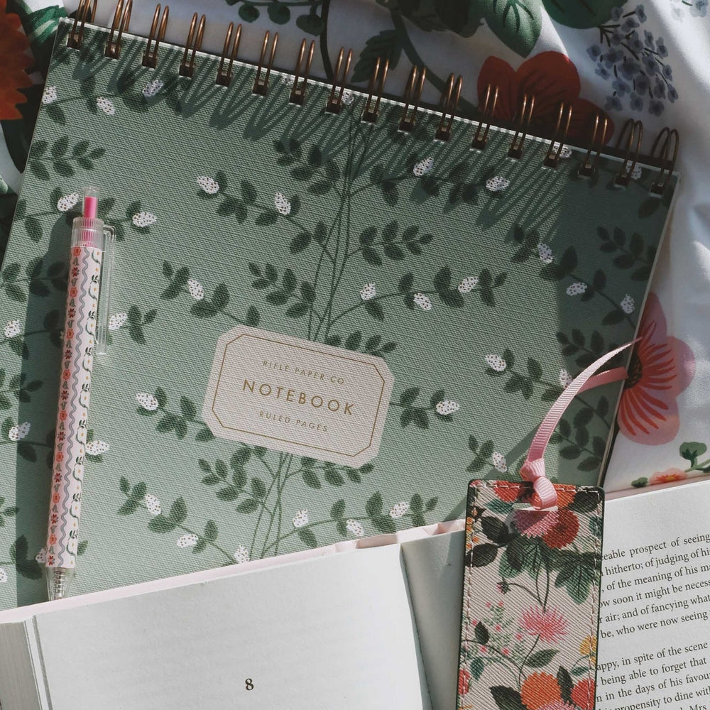 
                      
                        Large Top Spiral Notebook - Climbing Vines [PRE ORDER]
                      
                    