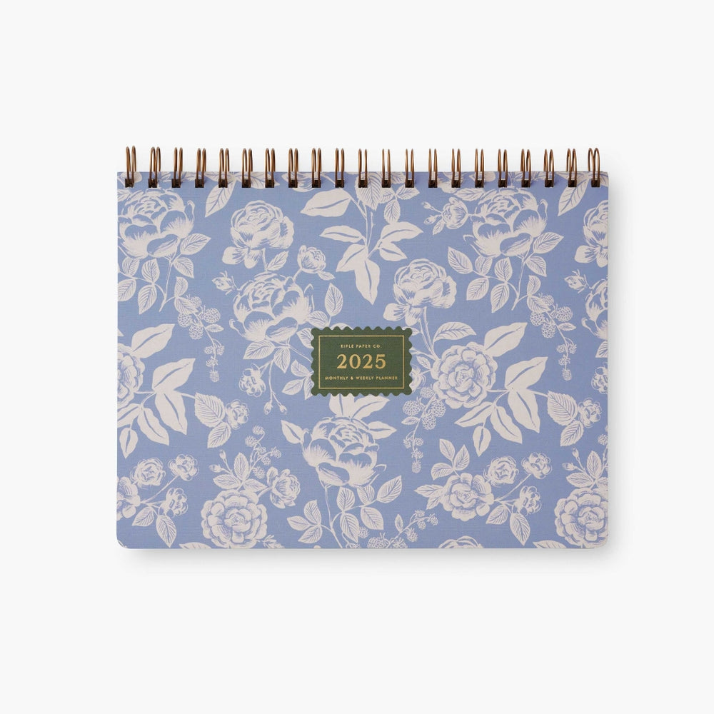 Top Spiral Planner 2025 - English Rose