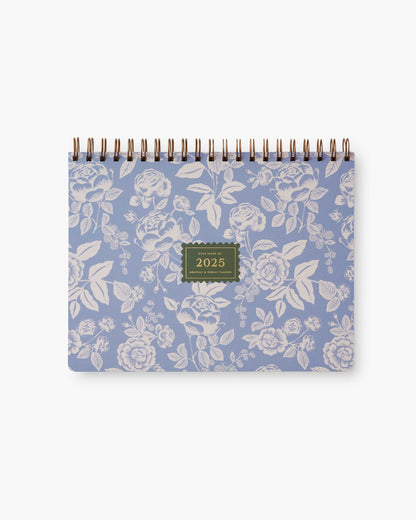 Top Spiral Planner 2025 - English Rose