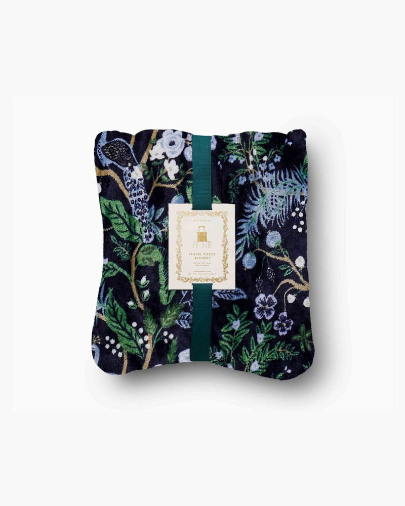 Travel Fleece Blanket - Peacock [PRE ORDER]