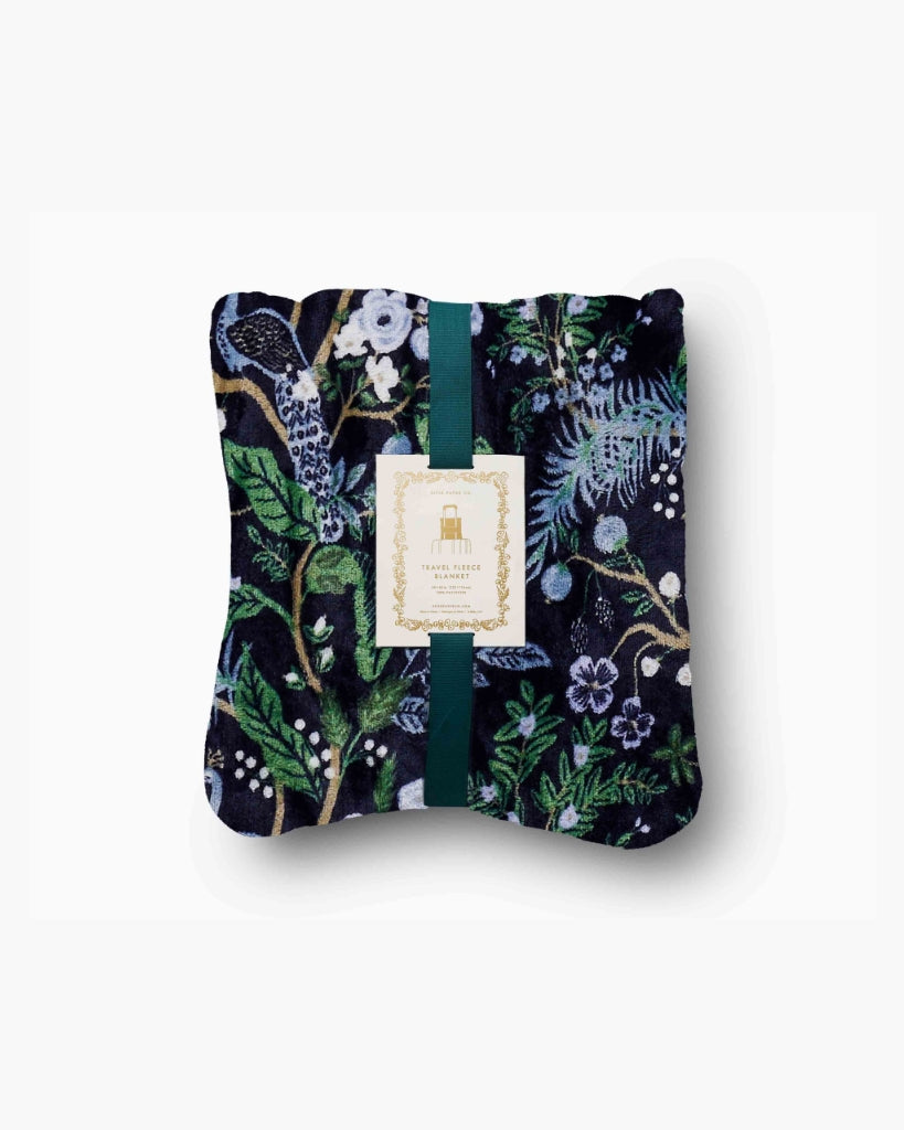 Travel Fleece Blanket - Peacock [PRE ORDER]