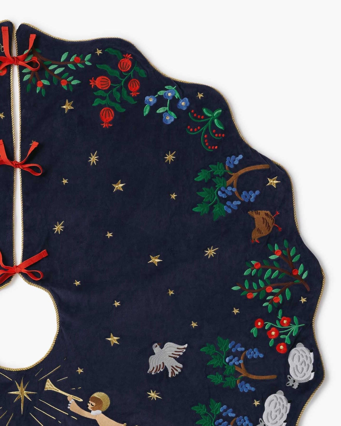 Embroidered Tree Skirt - Nativity [PRE ORDER]