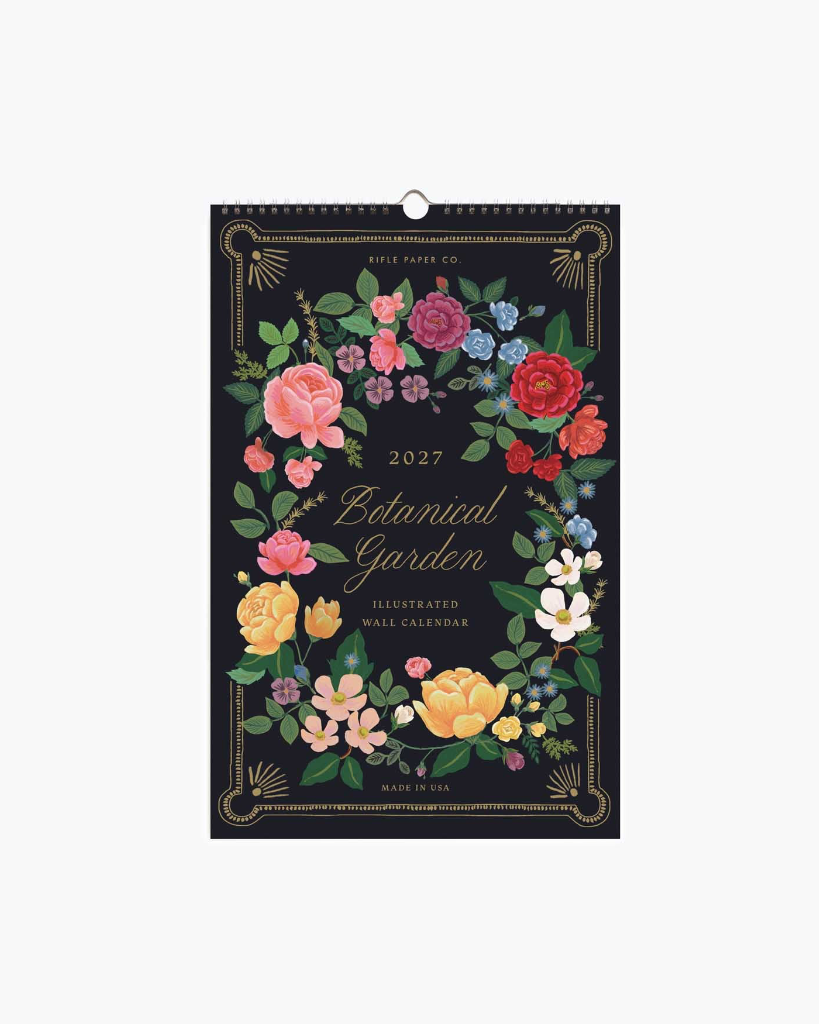 Wall Calendar 2027 - Botanical Garden [PRE ORDER]
