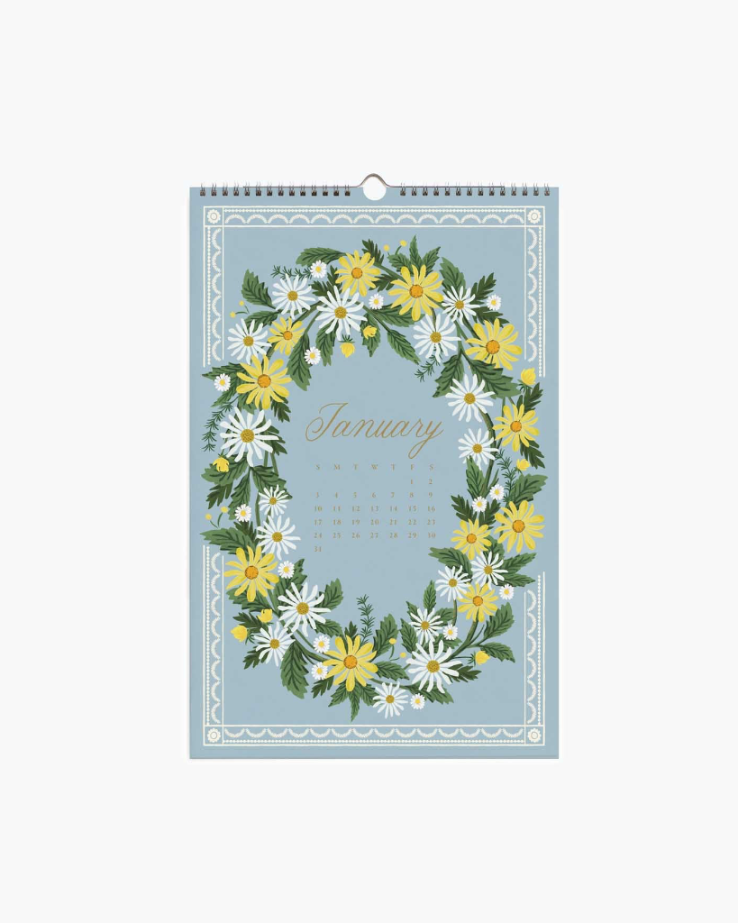 Wall Calendar 2027 - Botanical Garden [PRE ORDER]