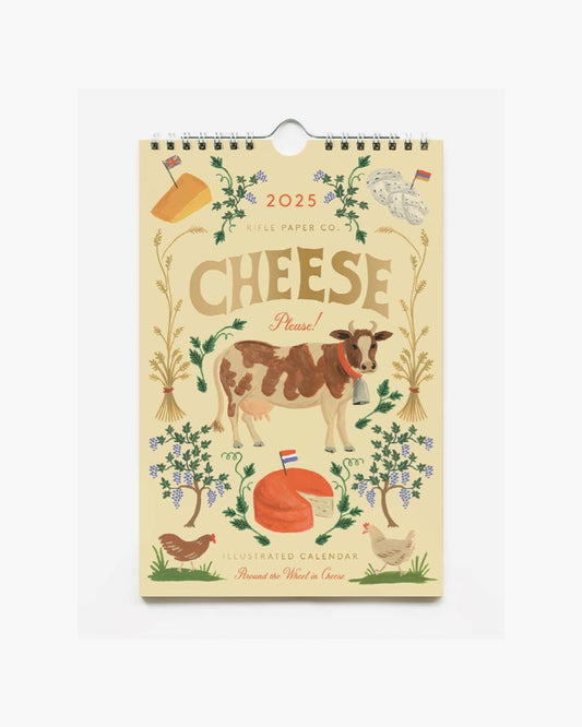 Kitchen Calendar 2025 - Cheese [PRE ORDER]