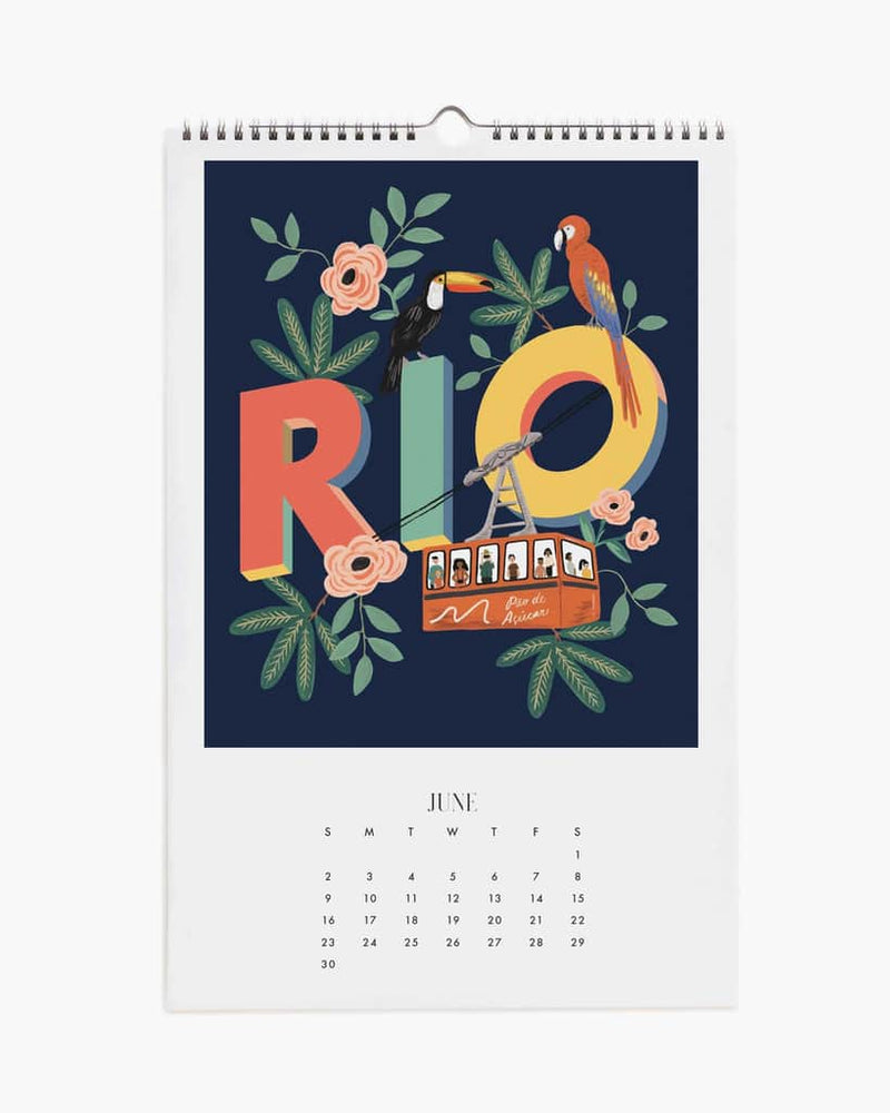 
                      
                        Wall Calendar 2024 - Greetings From Around The World
                      
                    