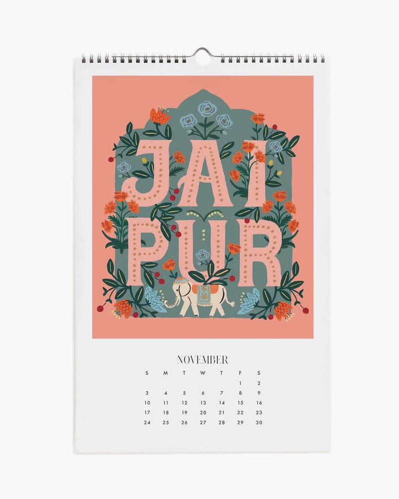 
                      
                        Wall Calendar 2024 - Greetings From Around The World
                      
                    