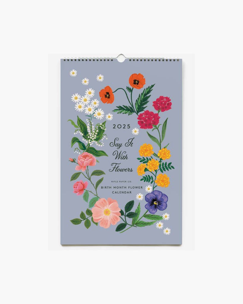 Wall Calendar 2025 - Say It With Flowers [PRE ORDER]