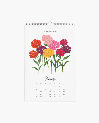 Wall Calendar 2025 - Say It With Flowers