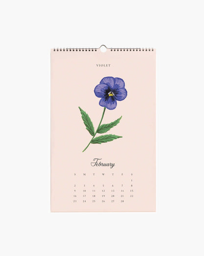 Wall Calendar 2025 - Say It With Flowers