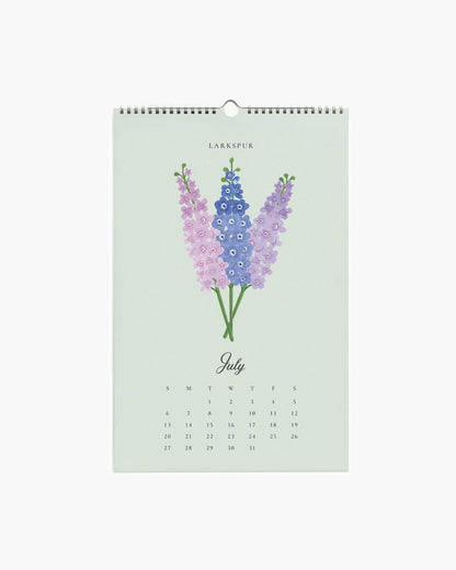 Wall Calendar 2025 - Say It With Flowers