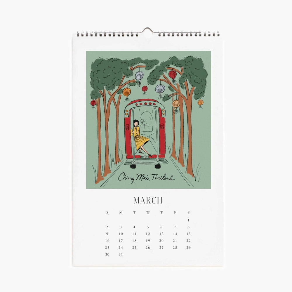 
                      
                        Wall Calendar 2025 - Travel Sketchbook
                      
                    