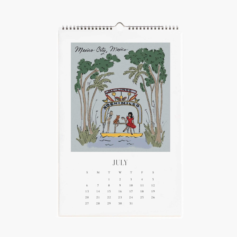 
                      
                        Wall Calendar 2025 - Travel Sketchbook
                      
                    