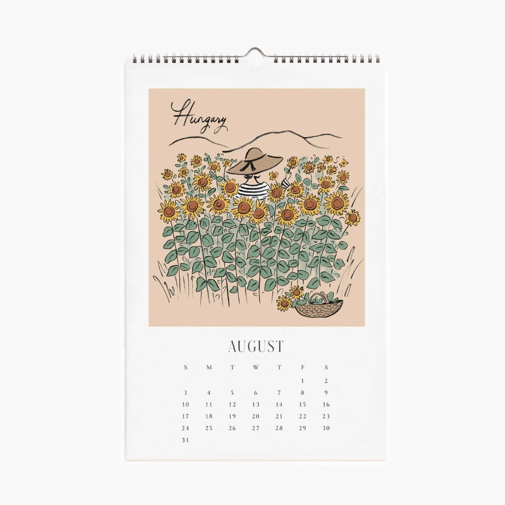 
                      
                        Wall Calendar 2025 - Travel Sketchbook
                      
                    