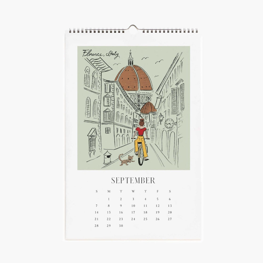 
                      
                        Wall Calendar 2025 - Travel Sketchbook
                      
                    