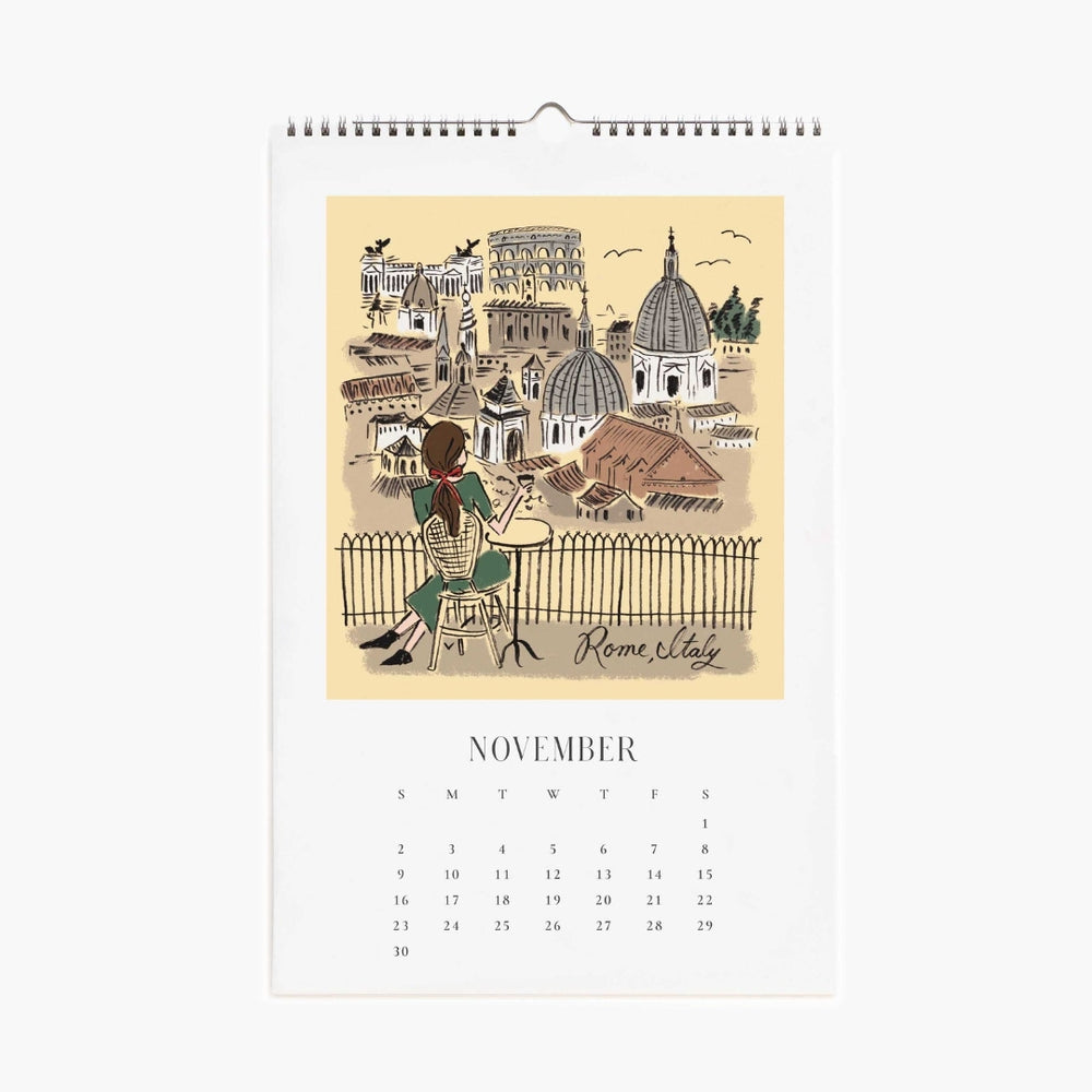 
                      
                        Wall Calendar 2025 - Travel Sketchbook
                      
                    