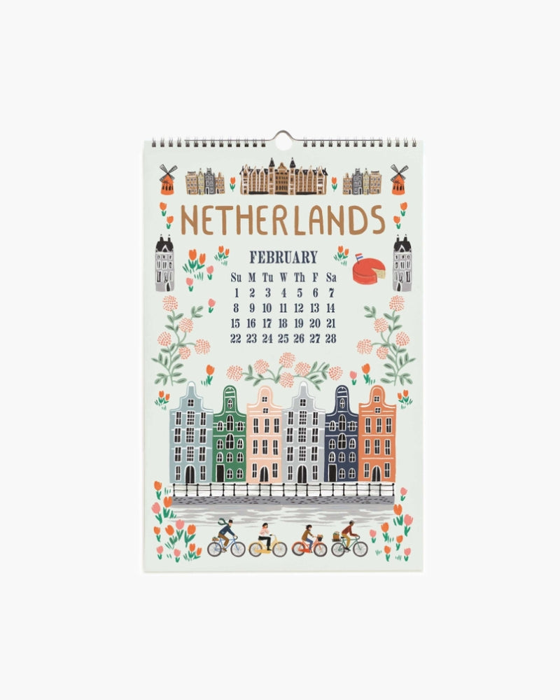 
                      
                        Wall Calendar 2026 - World Travel
                      
                    