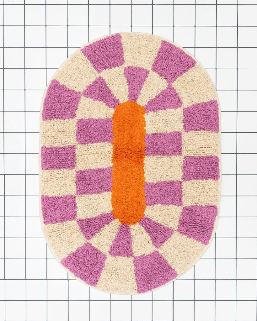 Bath Mat - Rita Magenta