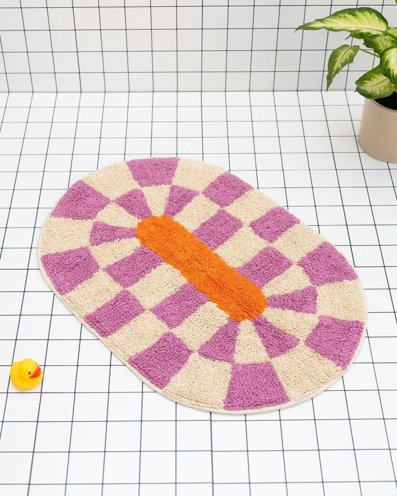 Bath Mat - Rita Magenta