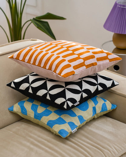 Embroidered Cushion - Ziggy [PRE ORDER]