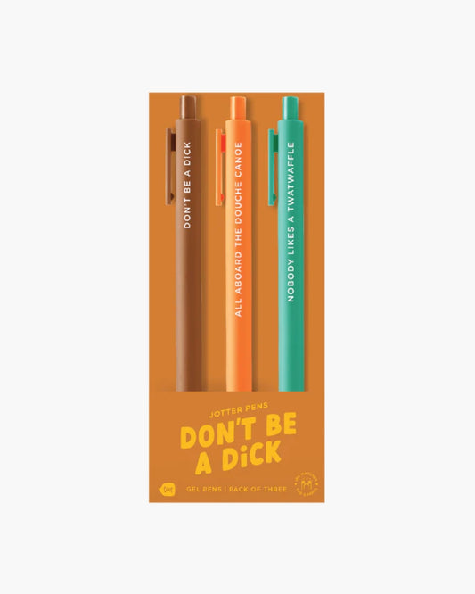 Jotter Set - Don't Be A Dick [PRE ORDER]