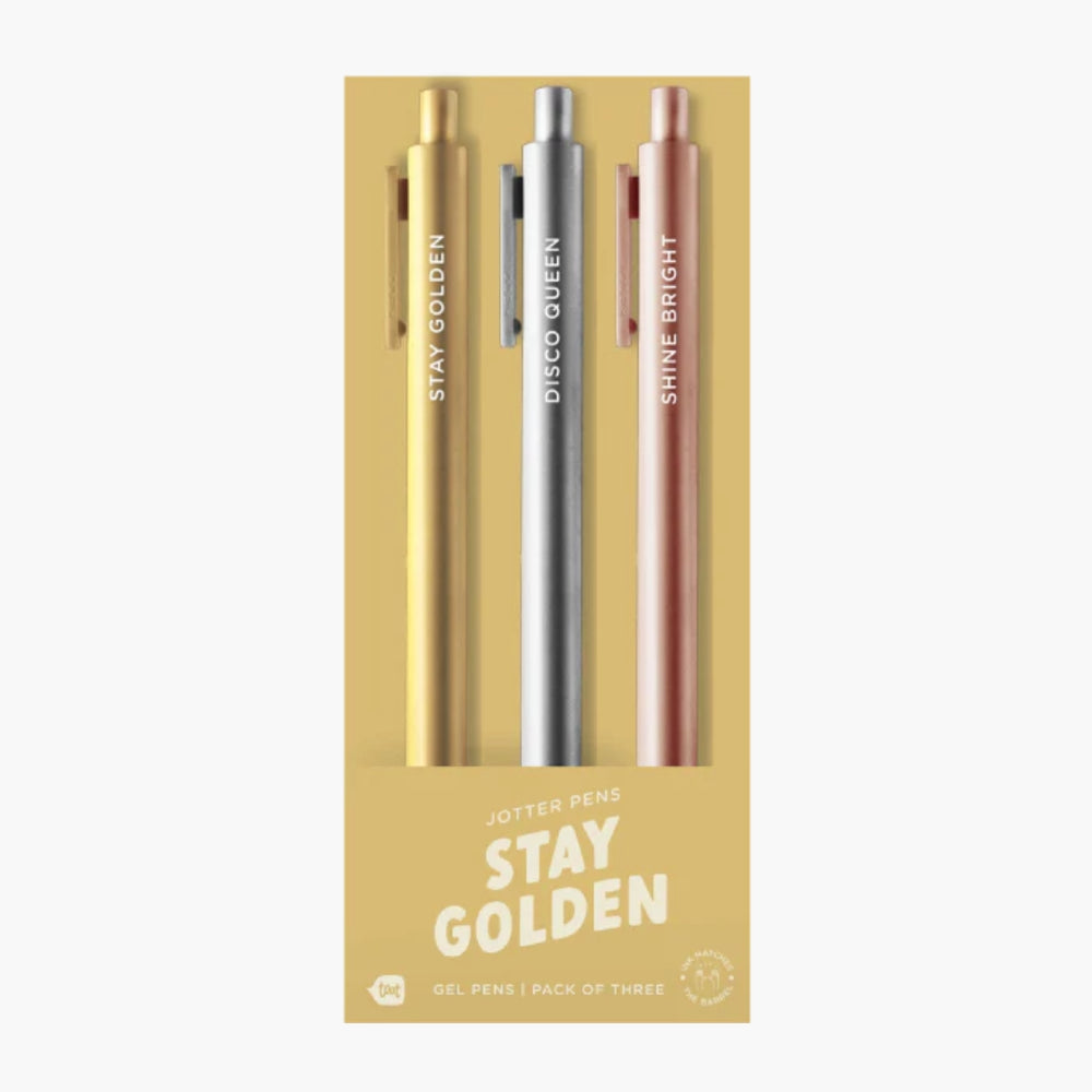 Jotter Set - Stay Golden