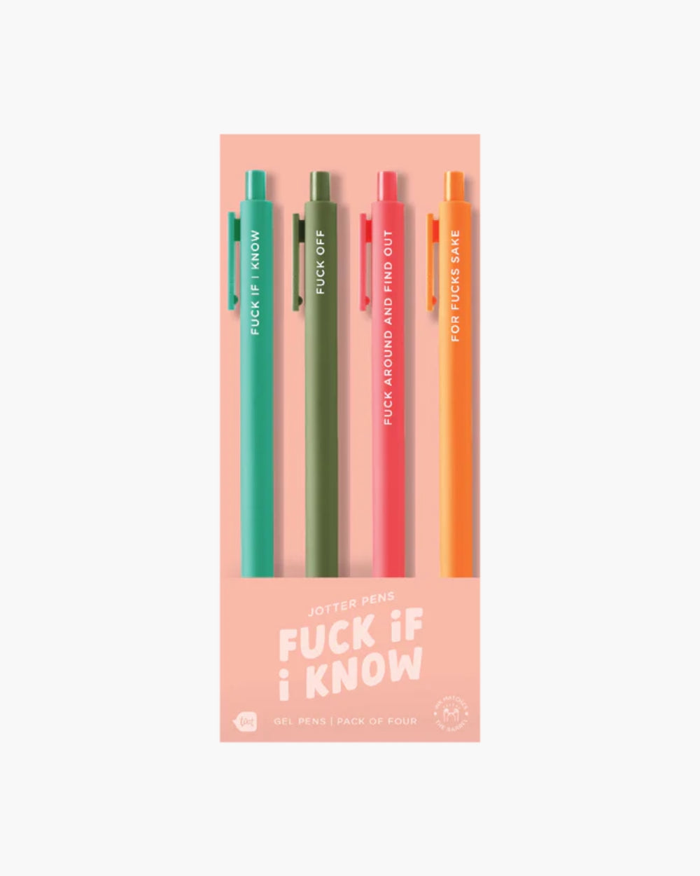 Jotter Set - Fuck If I Know