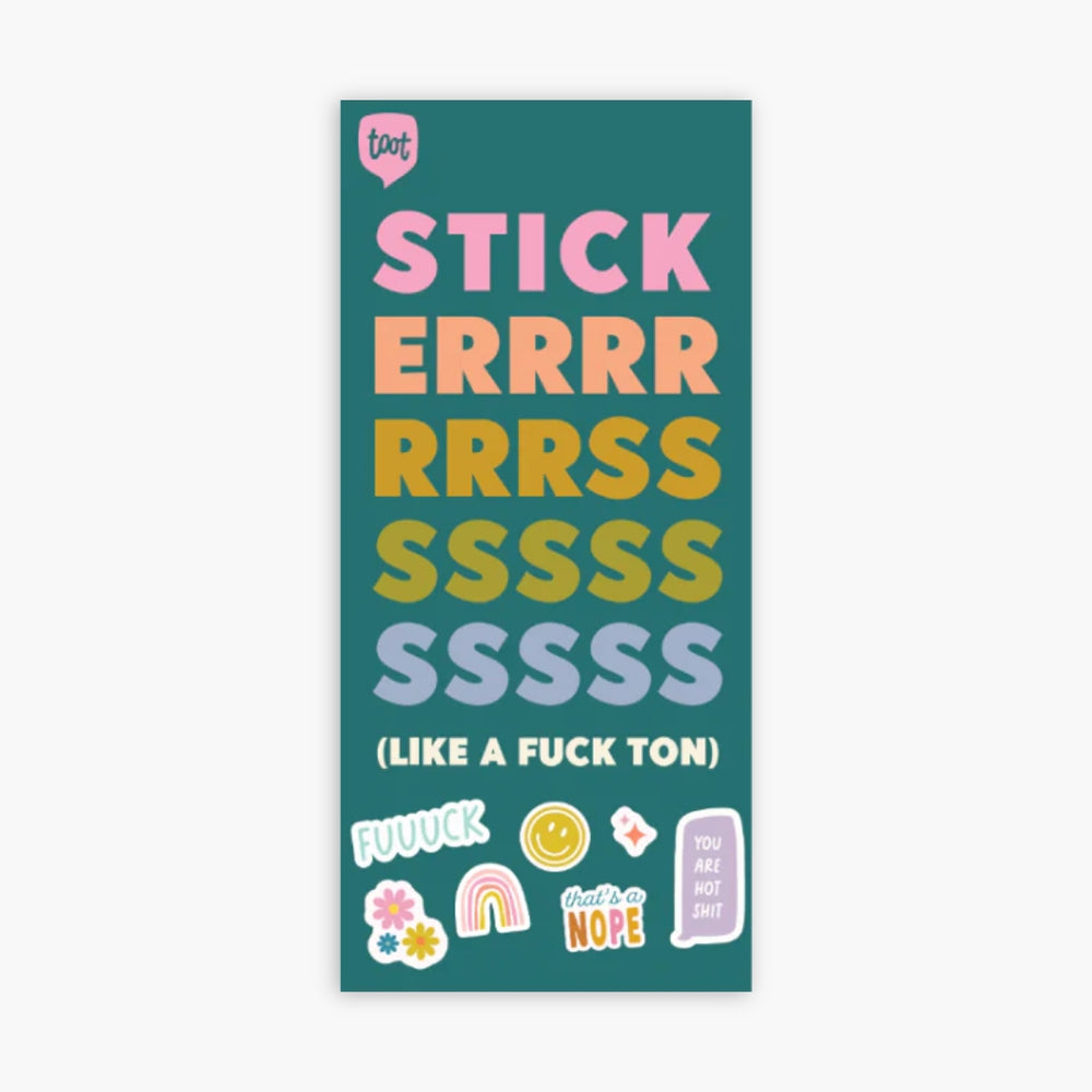 Sticker Booklet - The Sweary Everything Edition