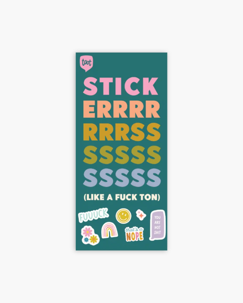 Sticker Booklet - The Sweary Everything Edition