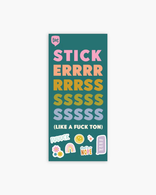 Sticker Booklet - The Sweary Everything Edition [PRE ORDER]