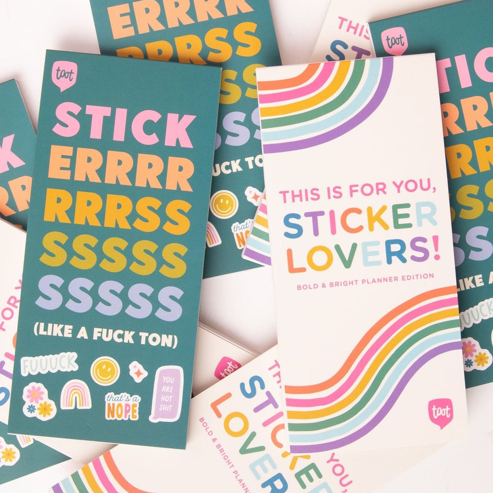 
                      
                        Sticker Booklet - The Sweary Everything Edition
                      
                    