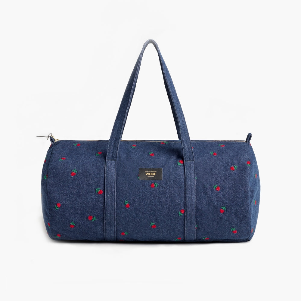 Denim Collection Bowling Bag - Amy