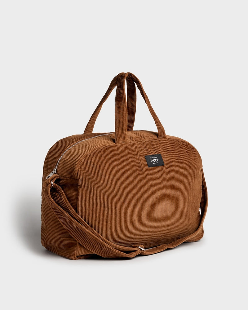 
                      
                        Corduroy Collection Weekend Bag - Caramel
                      
                    