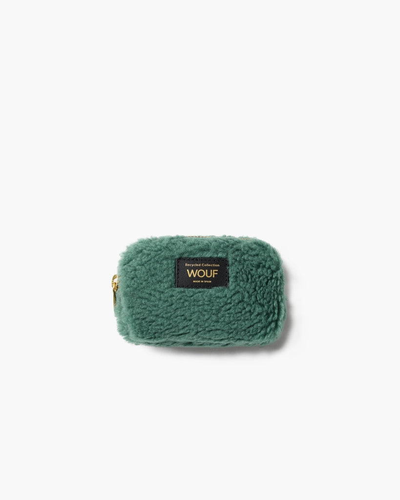 Teddy Collection Coin Purse - Moss