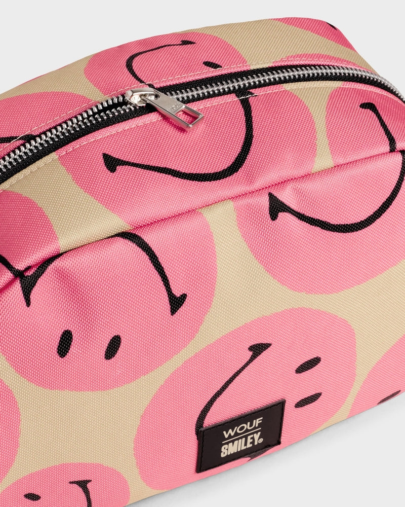 
                      
                        Large Toiletry Bag - Smiley Pink
                      
                    