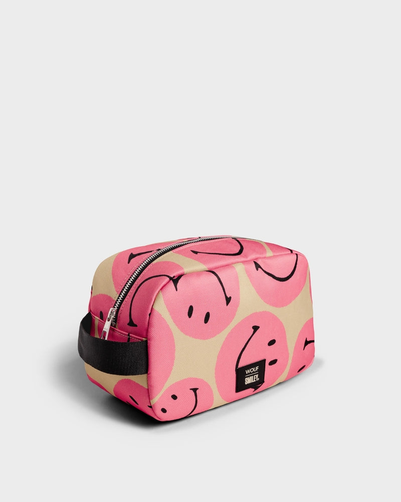 
                      
                        Large Toiletry Bag - Smiley Pink
                      
                    