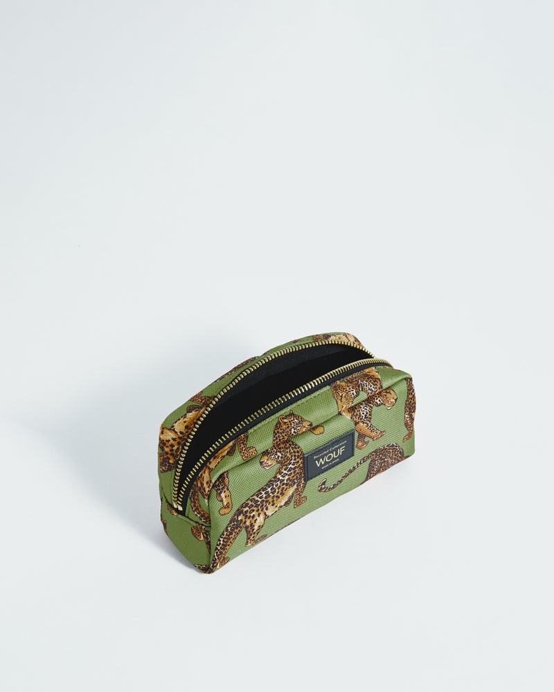 
                      
                        Makeup Bag - Olive Leopard
                      
                    