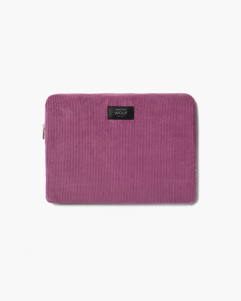 Corduroy Collection Tech Case - Mauve