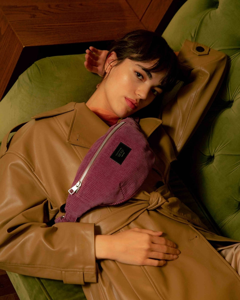 
                      
                        Corduroy Collection Waist Bag - Mauve
                      
                    