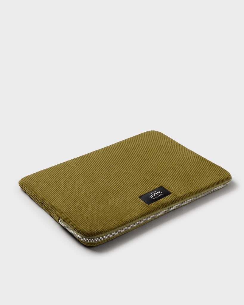 Corduroy Collection Tech Case - Olive [PRE ORDER]