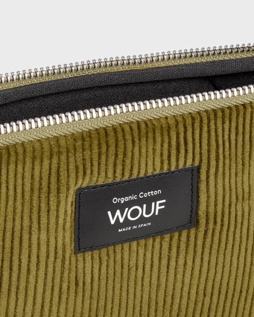 Corduroy Collection Tech Case - Olive [PRE ORDER]