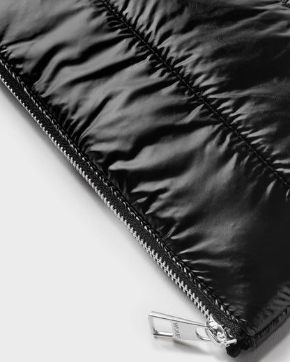 Quilted Collection Pouch Bag - Black Glossy [PRE ORDER]