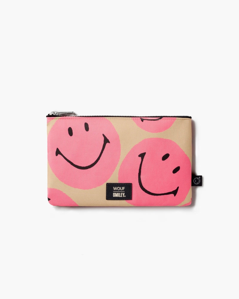 
                      
                        Pouch Bag - Smiley Pink
                      
                    