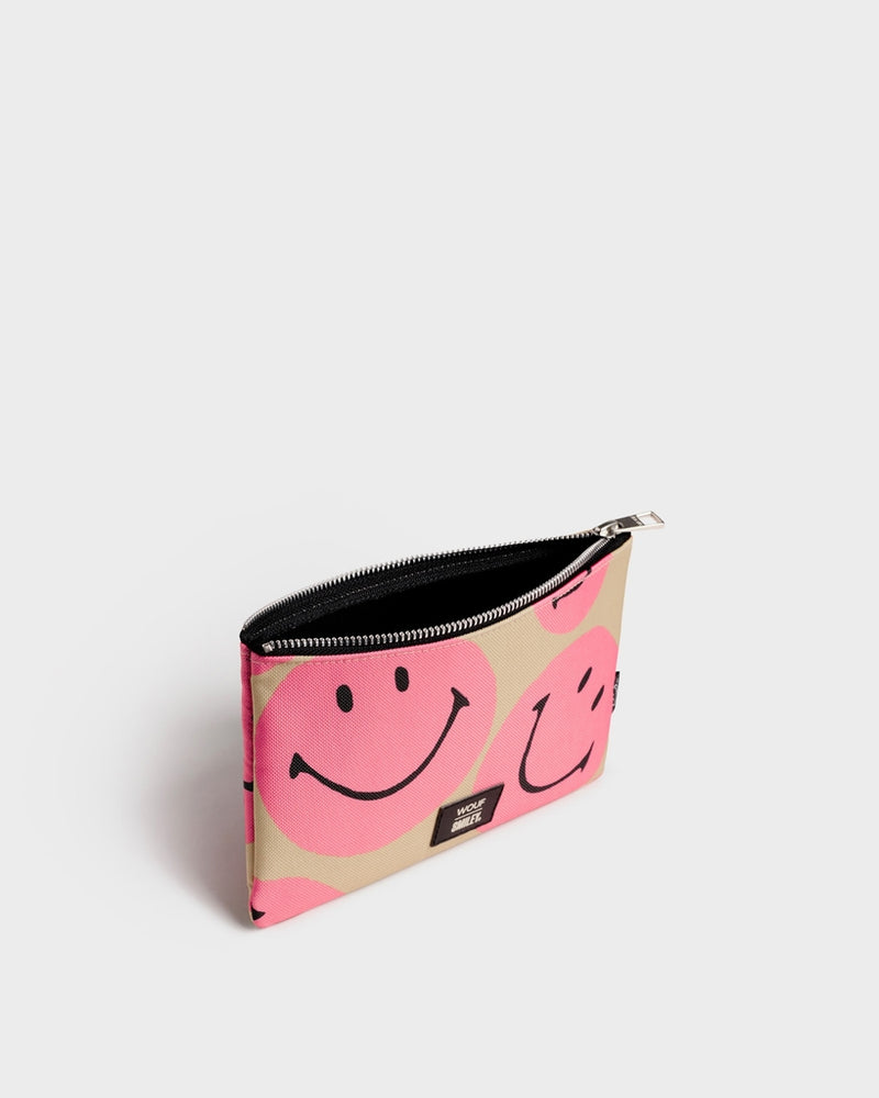 
                      
                        Pouch Bag - Smiley Pink
                      
                    