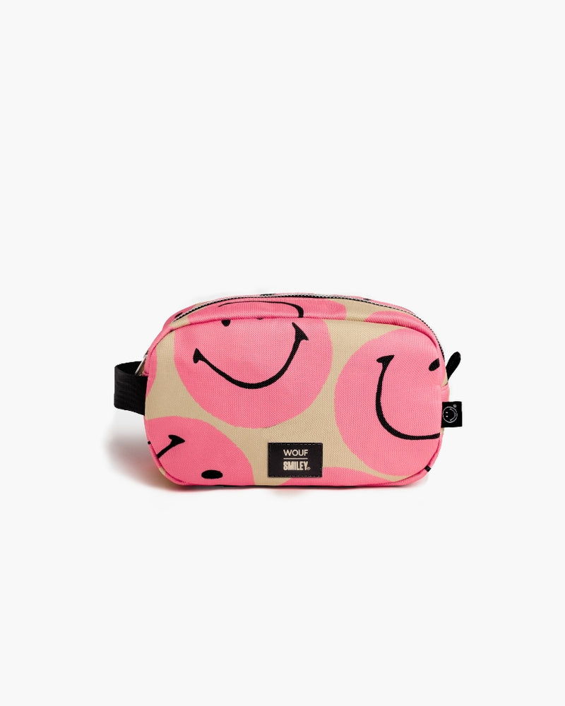 
                      
                        Small Toiletry Bag - Smiley Pink
                      
                    