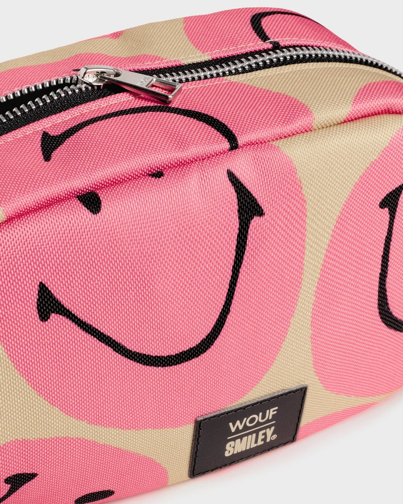 
                      
                        Small Toiletry Bag - Smiley Pink
                      
                    